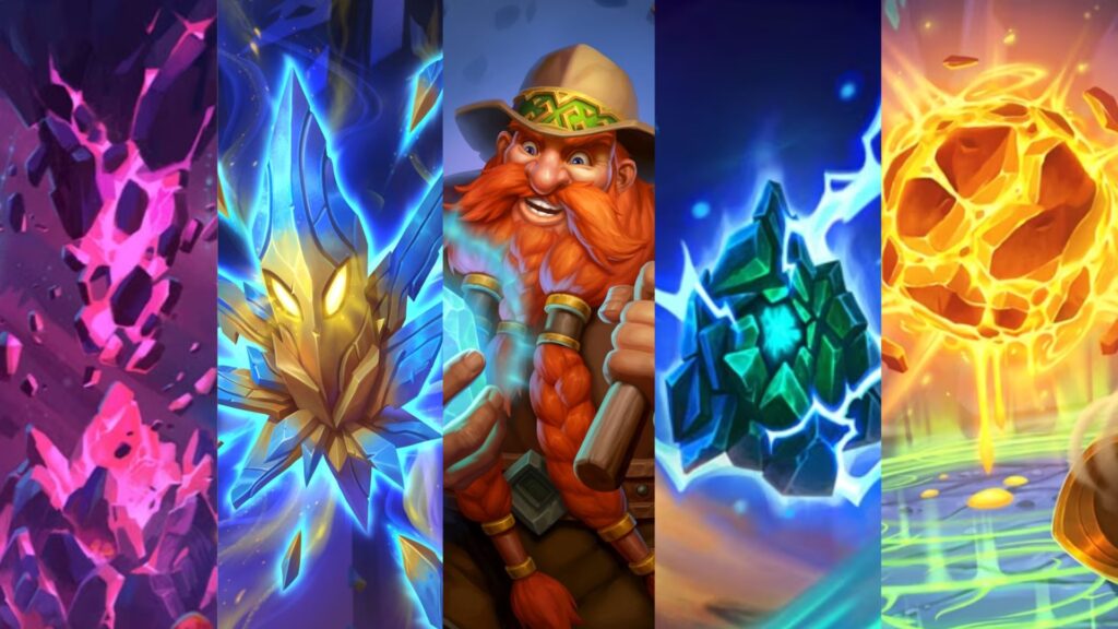 All Hearthstone Delve into Deepholm Mini-Set cards and reveals