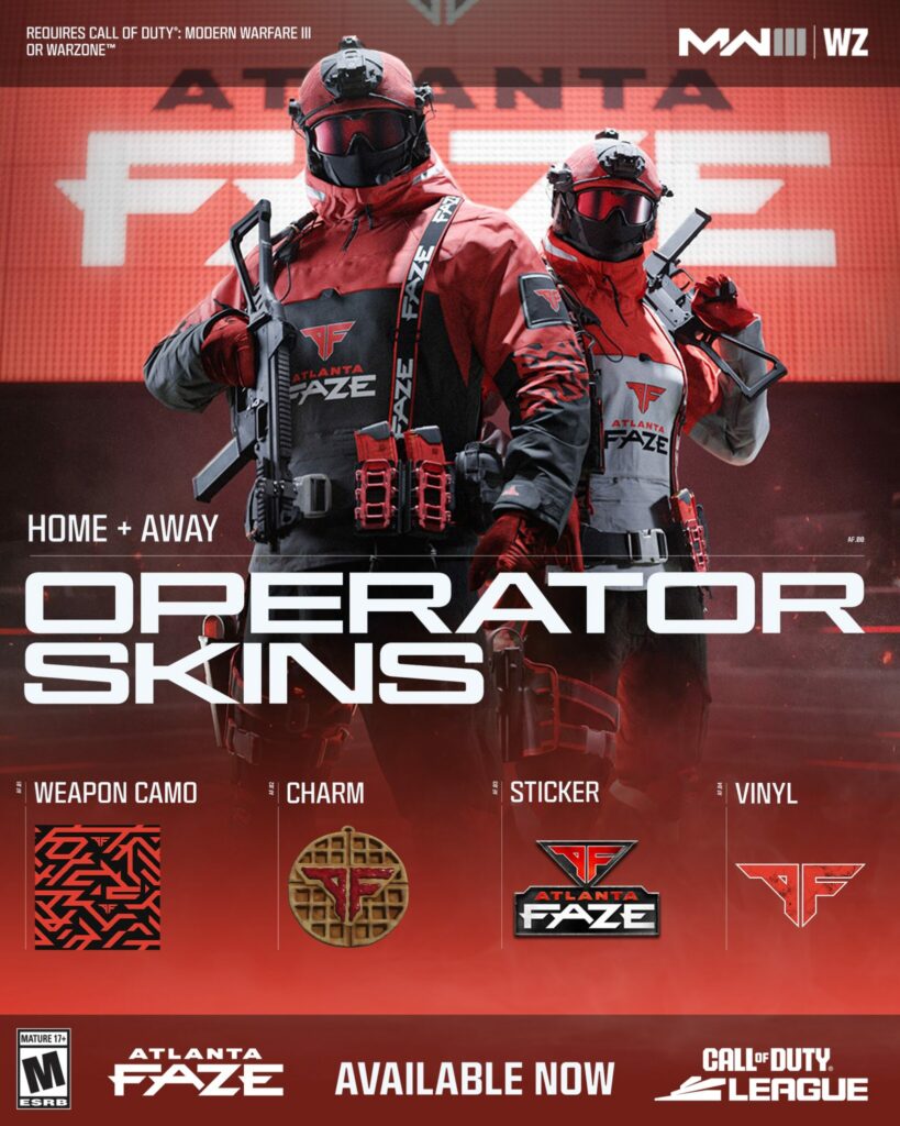 Discover the 12 CDL Team Packs available for purchase by fans. Each pack includes unique items for each team.