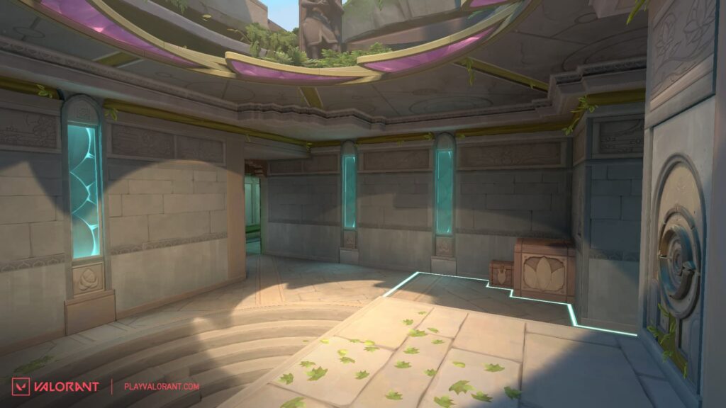 The before image of B Site.