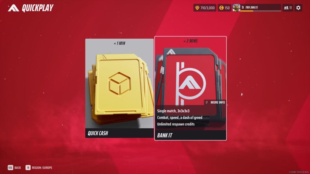 The Finals Bank It Game Mode