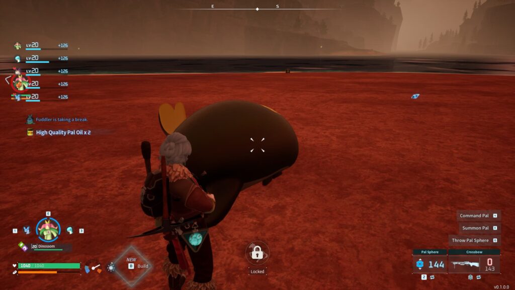 A defeated Damud dropped two High Quality Pal Oil in Palworld.