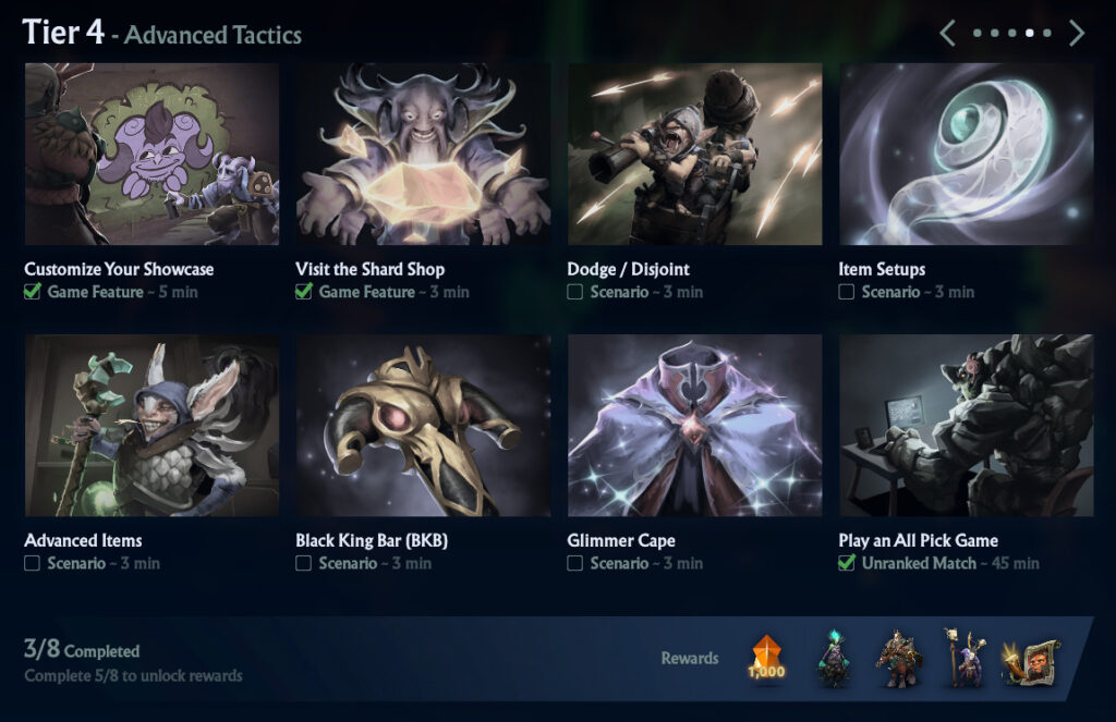 Dota 2 tutorial grants free skins