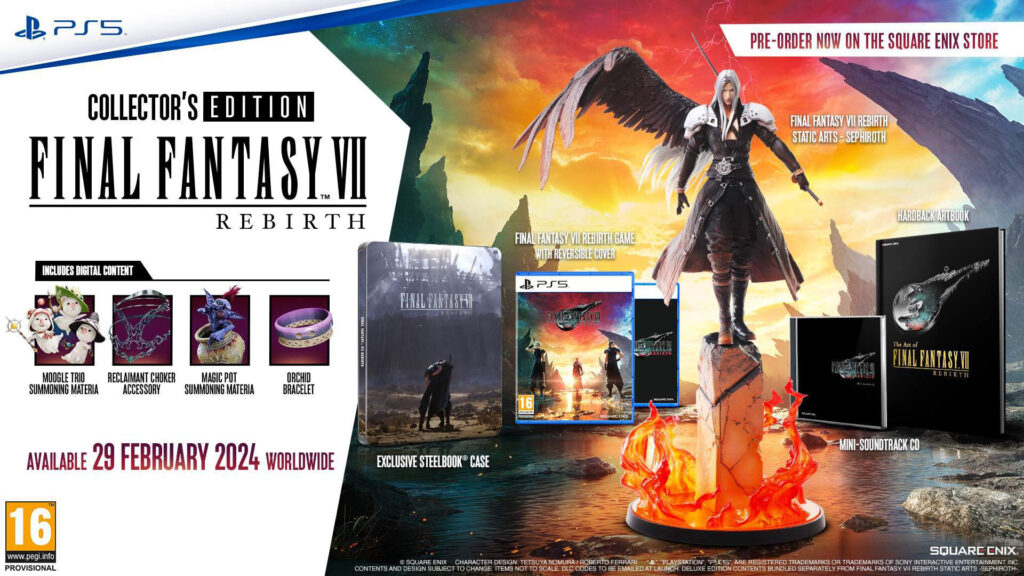 FINAL FANTASY VII REBIRTH Collector's Edition