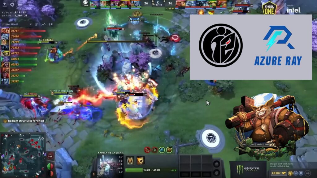 G2.iG and Azure Ray sets record for the longest Dota 2 Pro esports series