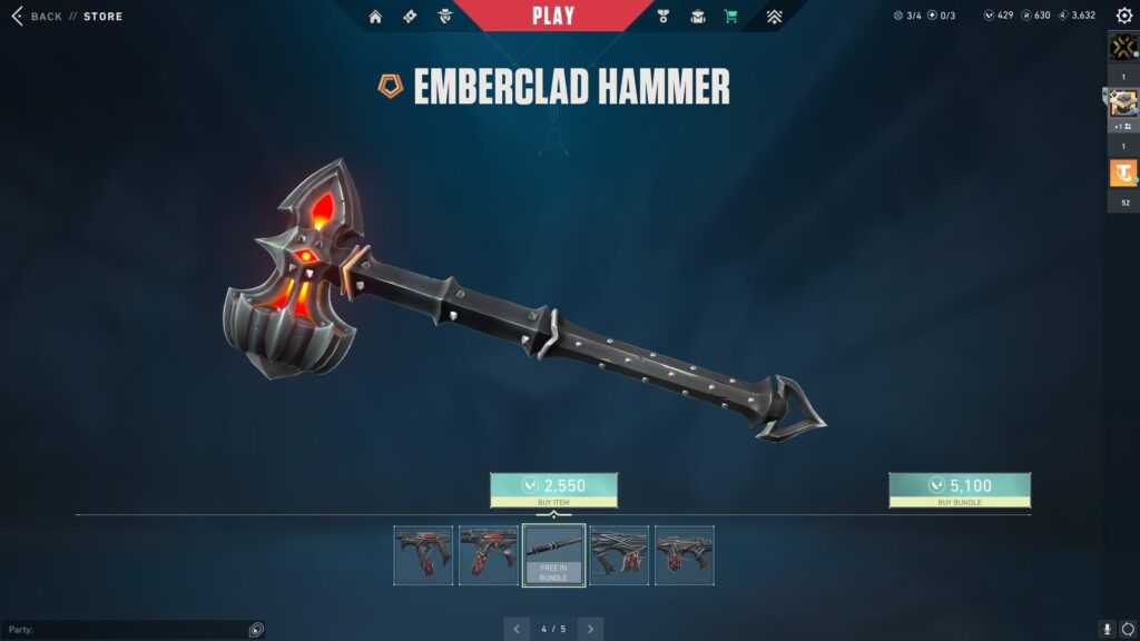 The Emberclad Hammer.