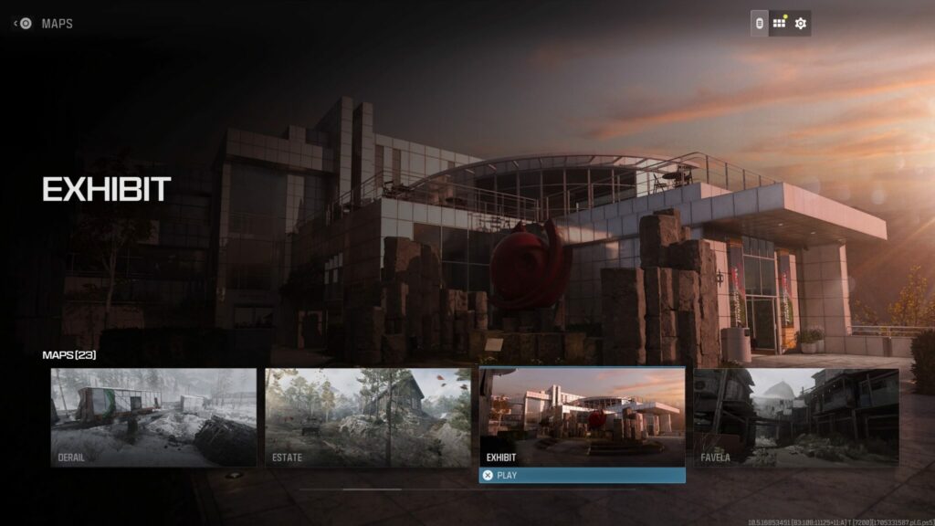 A look at Exhibit, a map in COD: MW3.