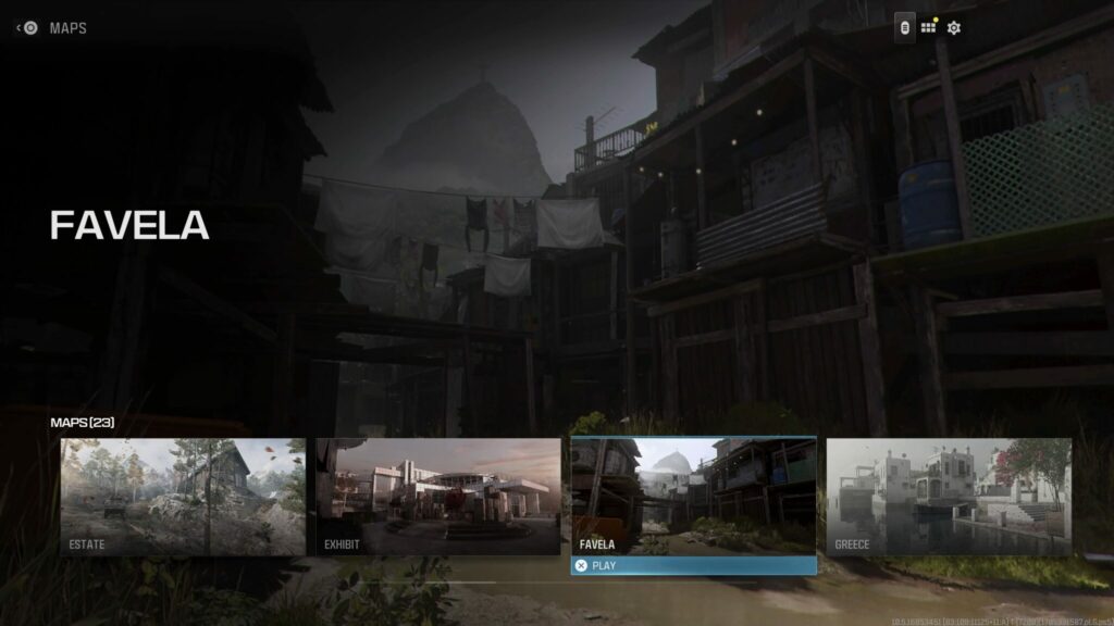 A look at Favela, a map in COD: MW3.