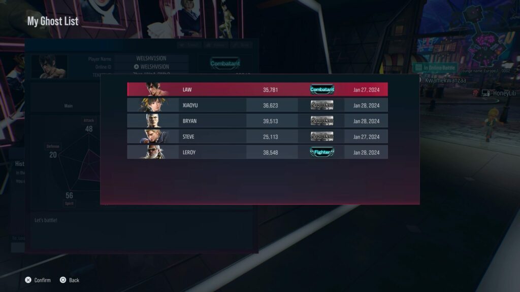 Fight Lounge Ghost Battle
