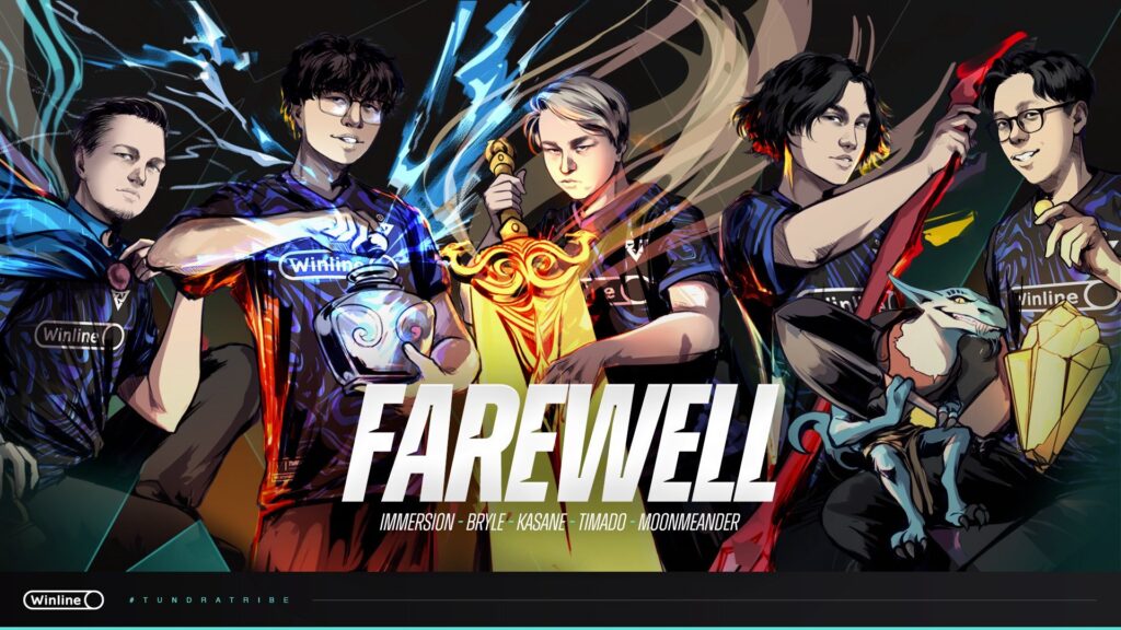 Tundra Esports drops Dota 2 roster just 20 days after signing