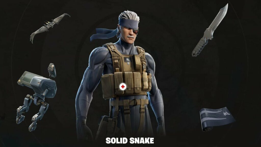 Solid Snake in Fortnite (3/4)