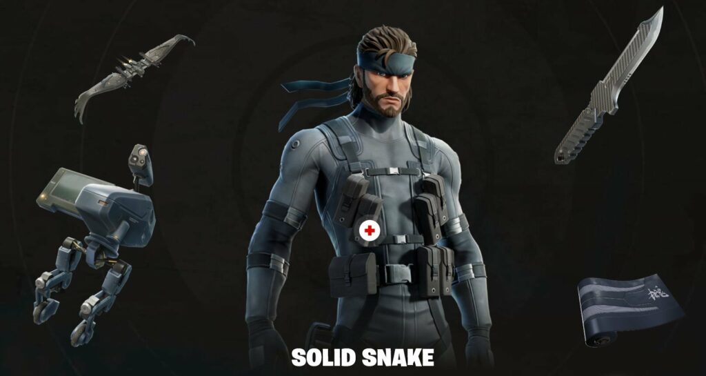Solid Snake in Fortnite (2/4)