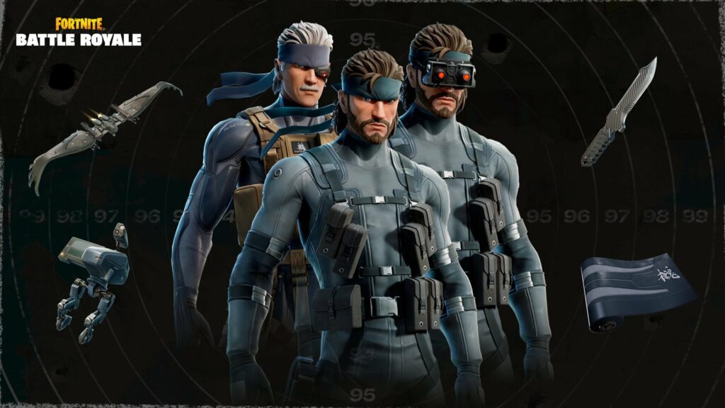 Solid Snake in Fortnite (1/4)