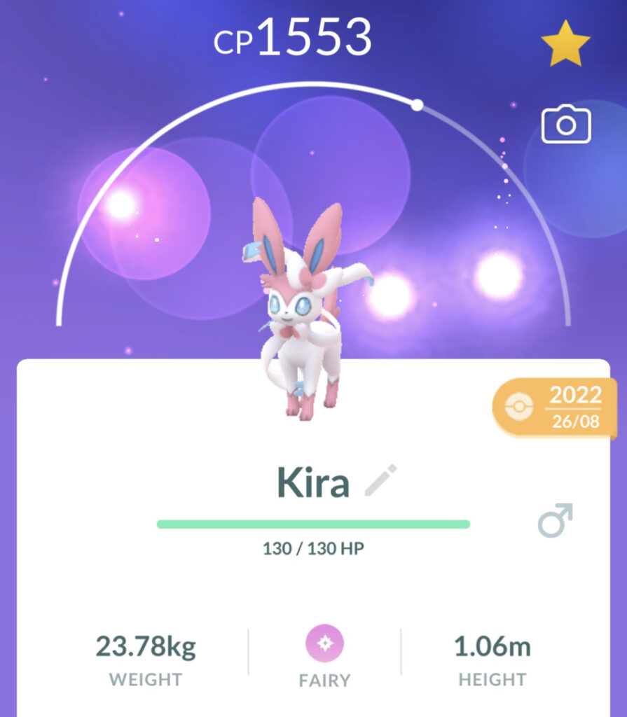 Eevee name trick evolution in Pokémon GO