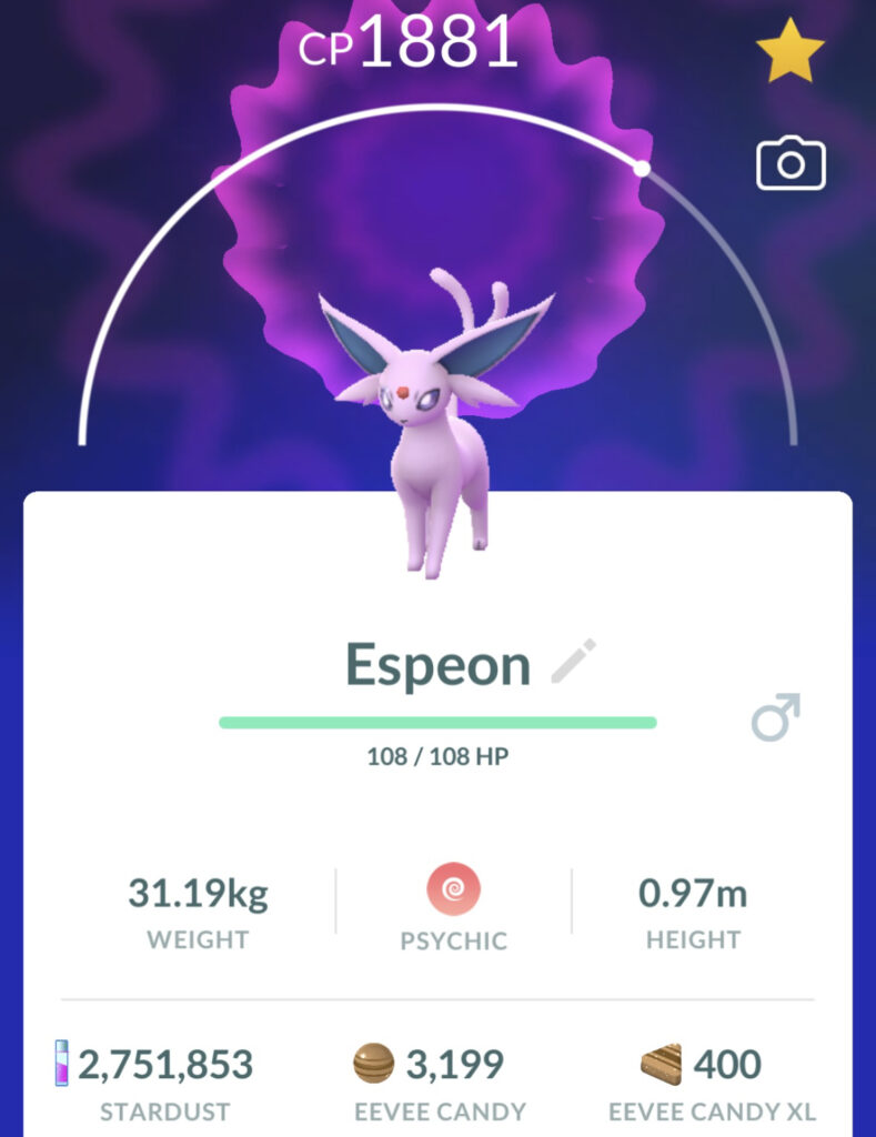 Espeon Pokémon Go