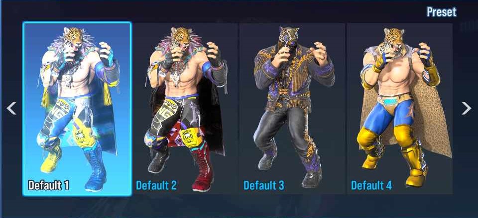 King Tekken 8 skins