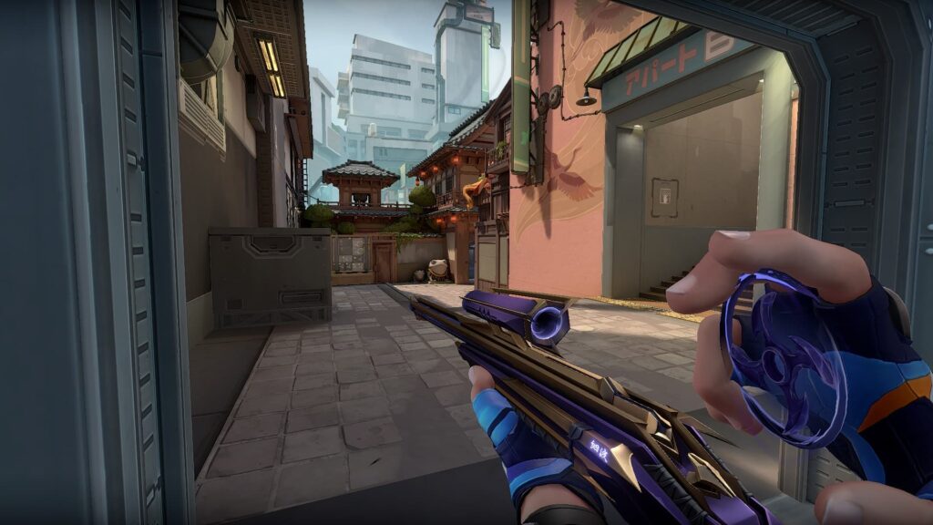 The Marshal as part of the VALORANT Kuronami bundle.