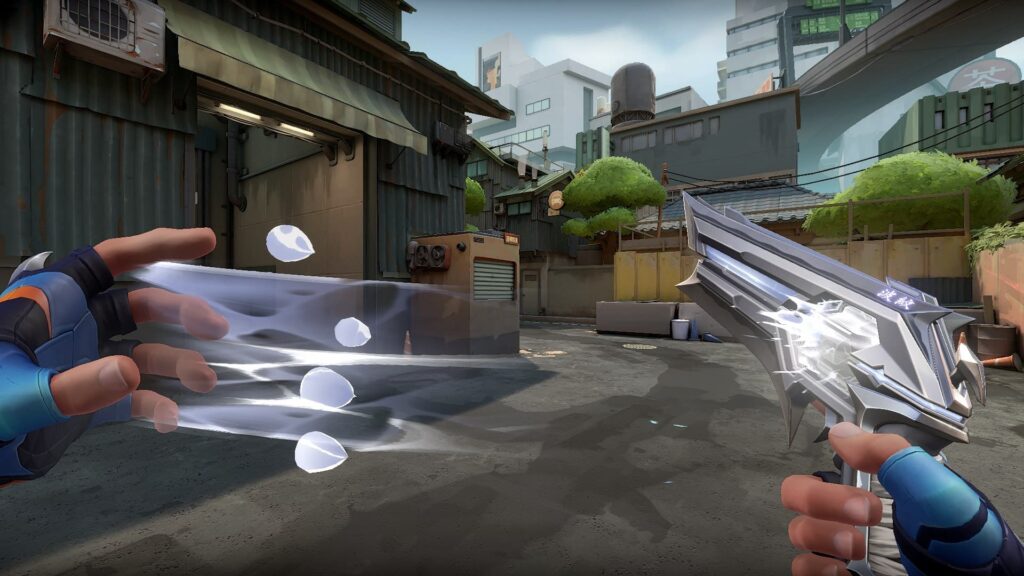 The Sheriff as part of the VALORANT Kuronami bundle.