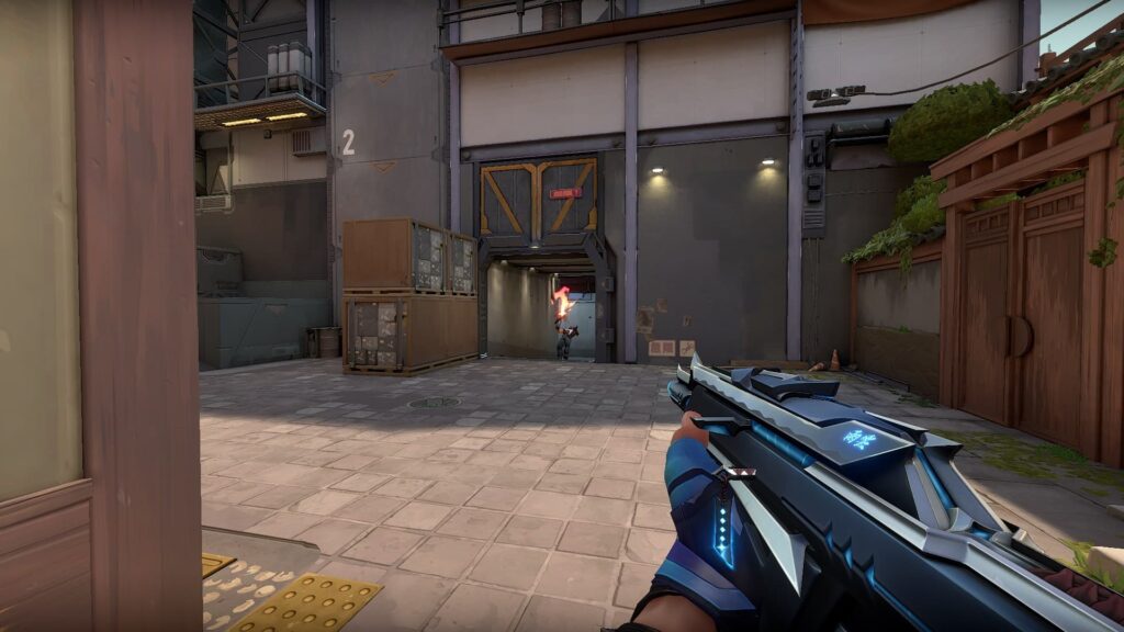 The Vandal as part of the VALORANT Kuronami bundle.