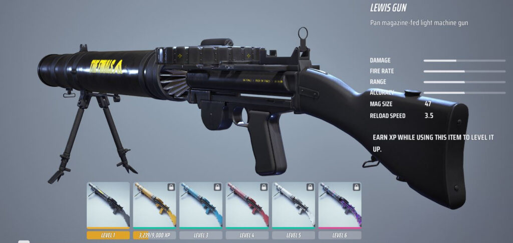 Lewis Gun The Finals for a Heavy Build