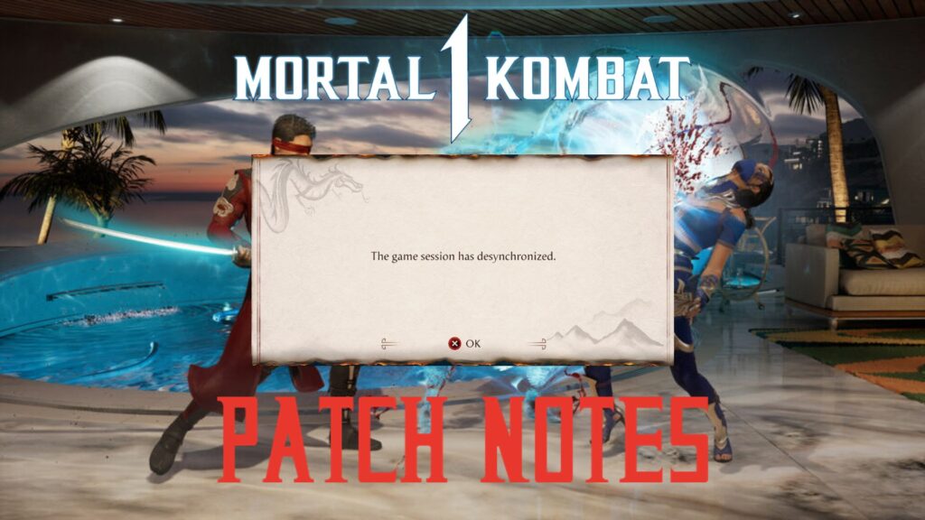 Mortal Kombat 1 patch notes for January 12 update