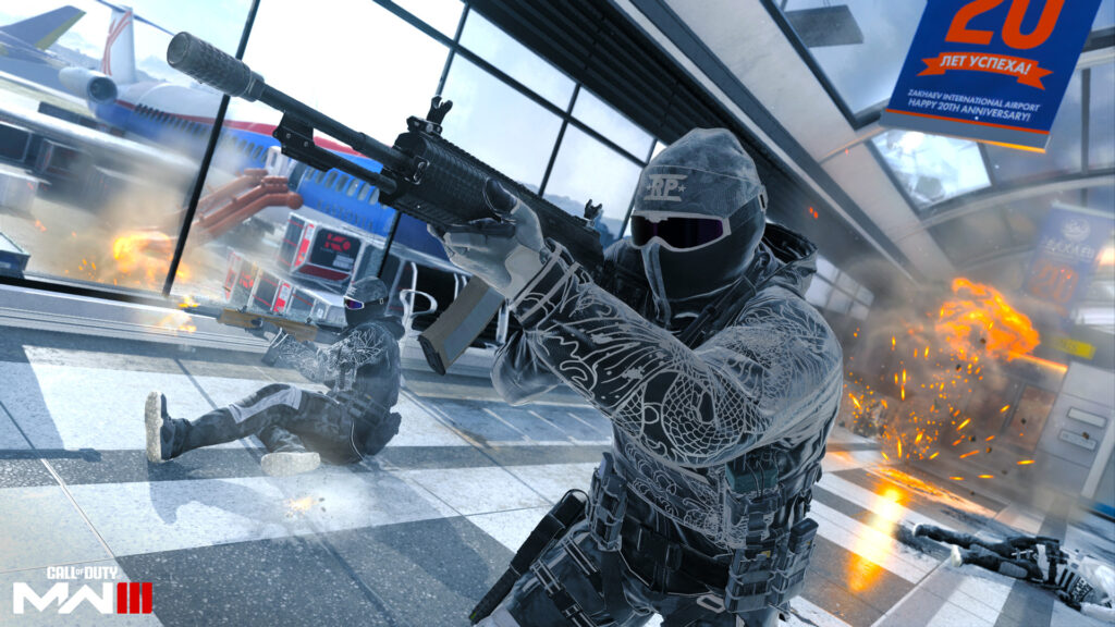 MW3 players shooting in Terminal