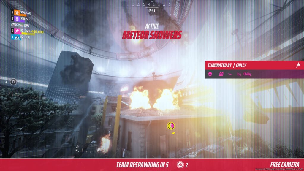 Meteors rain down on a cashout spot in The Finals.