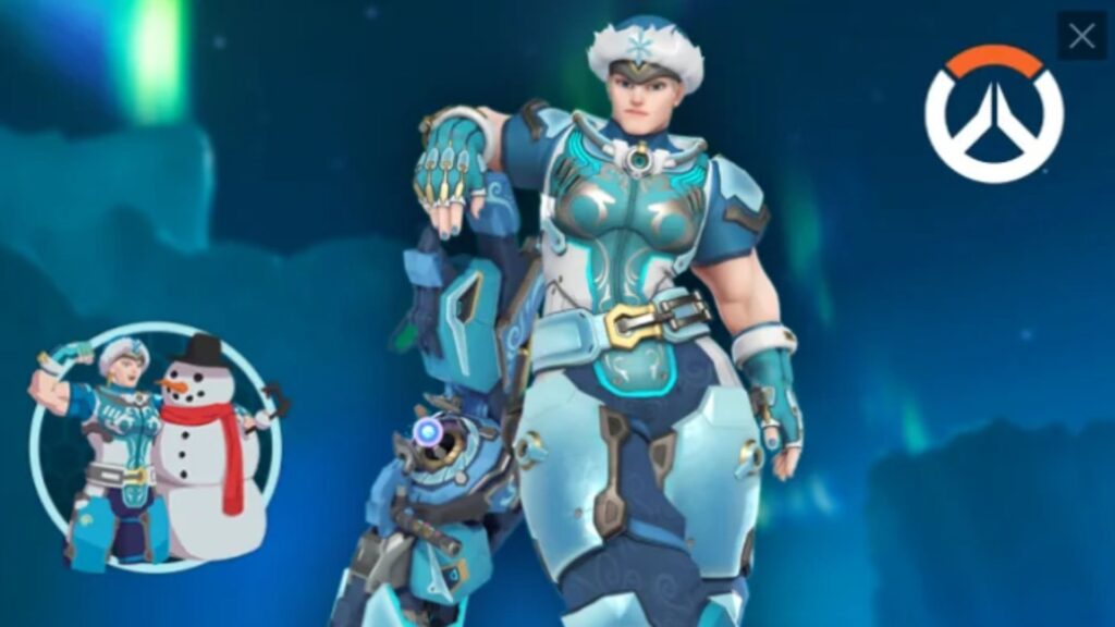 Overwatch 2 players get free Iced Zarya skin