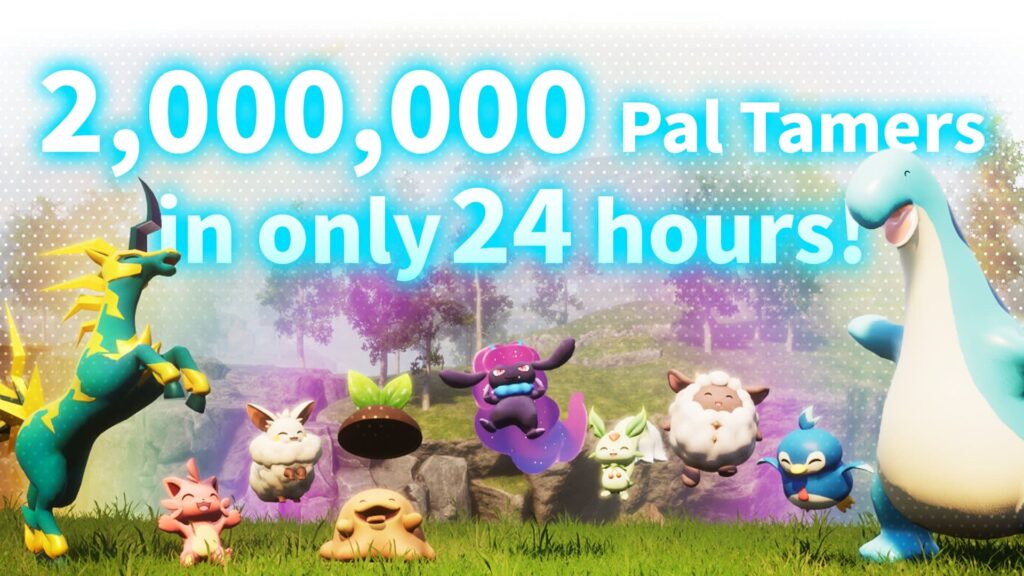 Palworld sells more than 2 million copies in first 24 hours