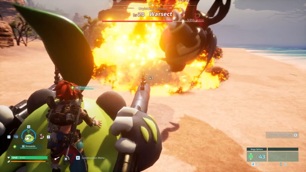 A player fights a Pal with his Pals after the Palworld release date.