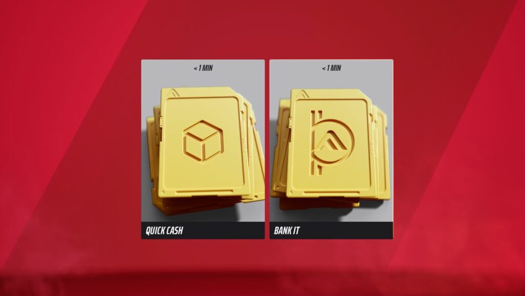 Quick Cash and Bank It! in The Finals