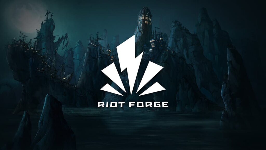 The Riot Forge logo, which will shut down due to the Riot Games layoffs.