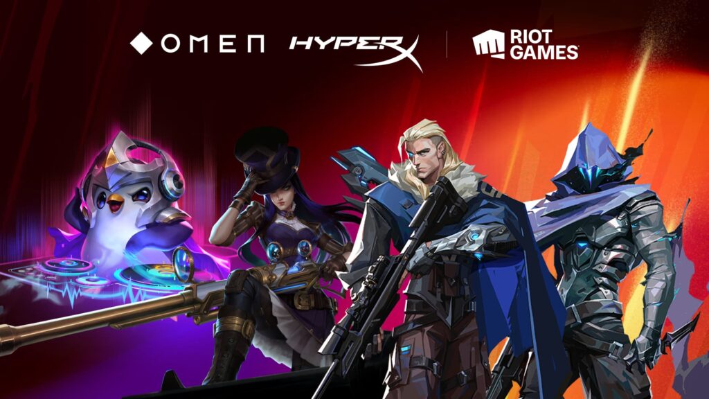 Riot Games announces new partnership with OMEN and HyperX