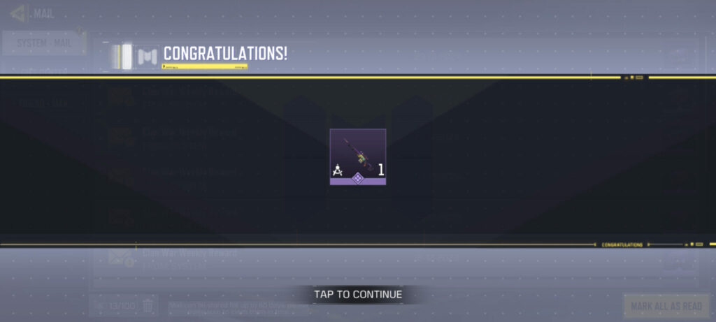 Visit your CoD Mobile loadout to equip this