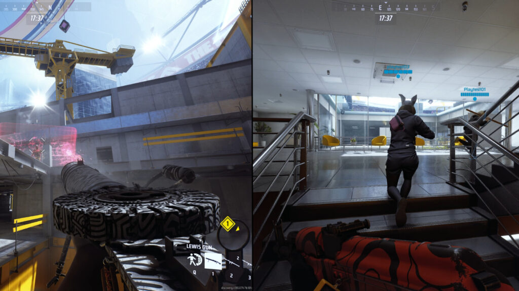 Is the Finals Split-screen?