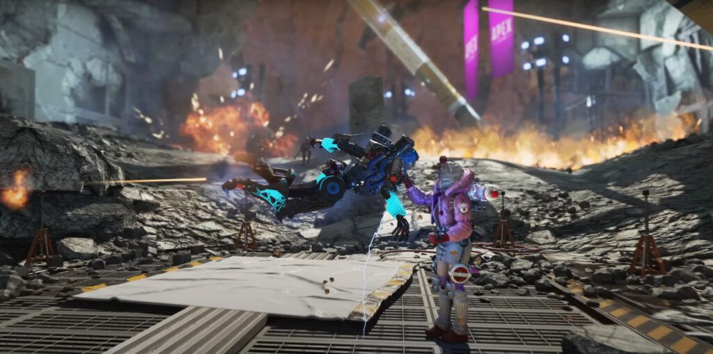 Wattson in her new Final Fantasy themed skin