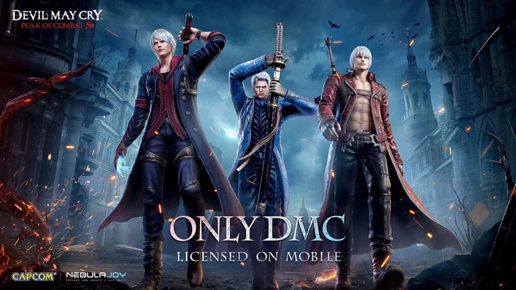The Devil May Cry: Peak of Combat artwork is a reference to Devil May Cry 5