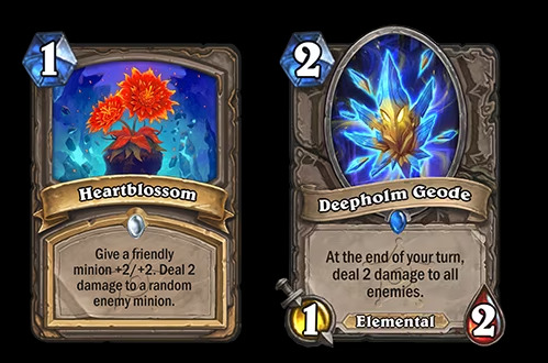 Heartblossom and Deepholm Geode 