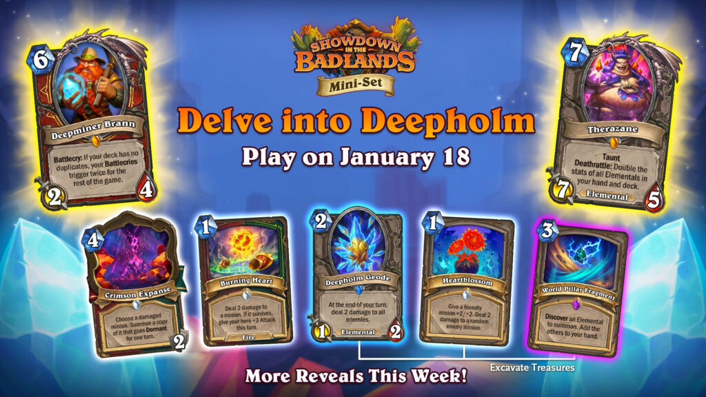 Hearthstone Delve into Deepholm Mini-Set cards
