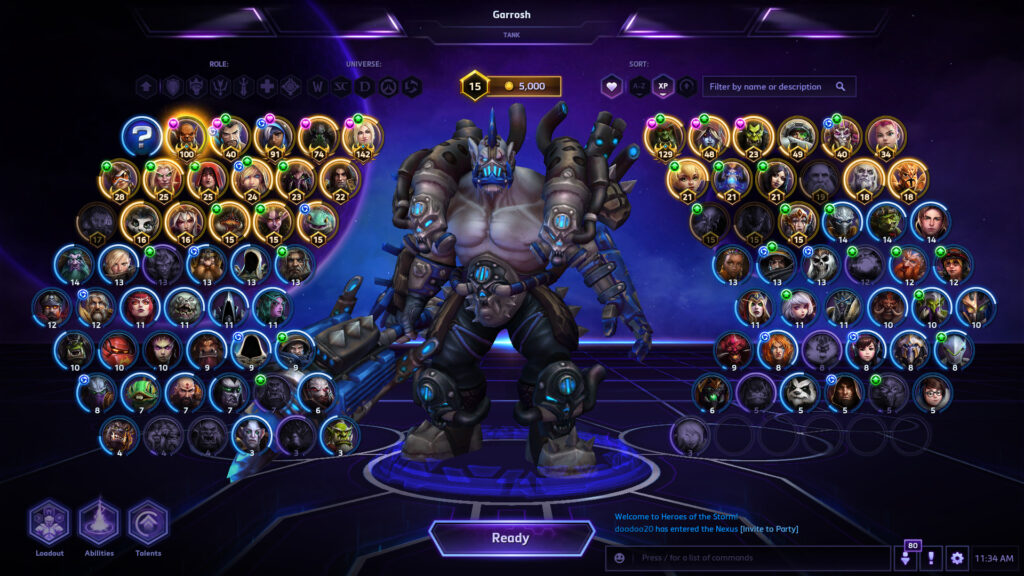 Heroes of the Storm roster