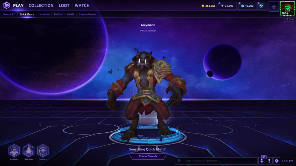 Greymane screenshot