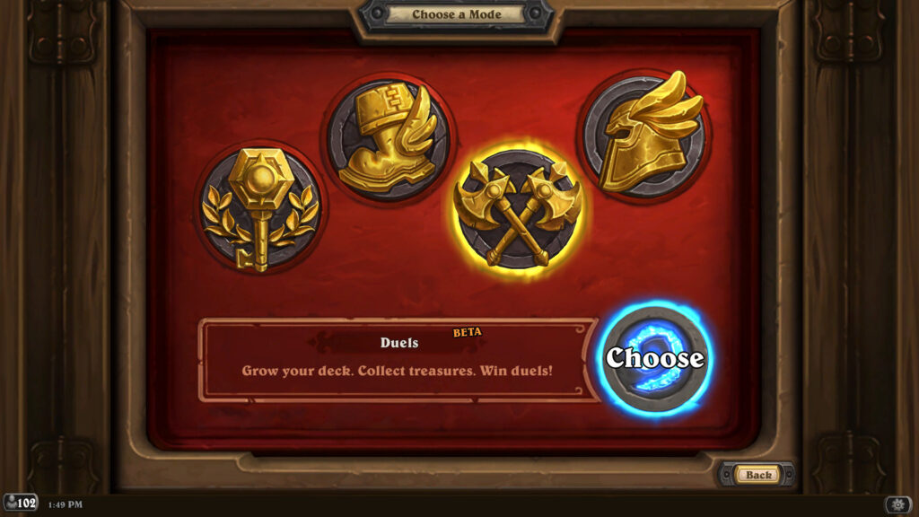 Hearthstone Duels game mode