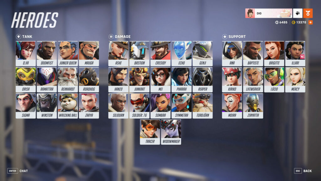 Overwatch 2 tank and damage heroes will get a self-healing passive