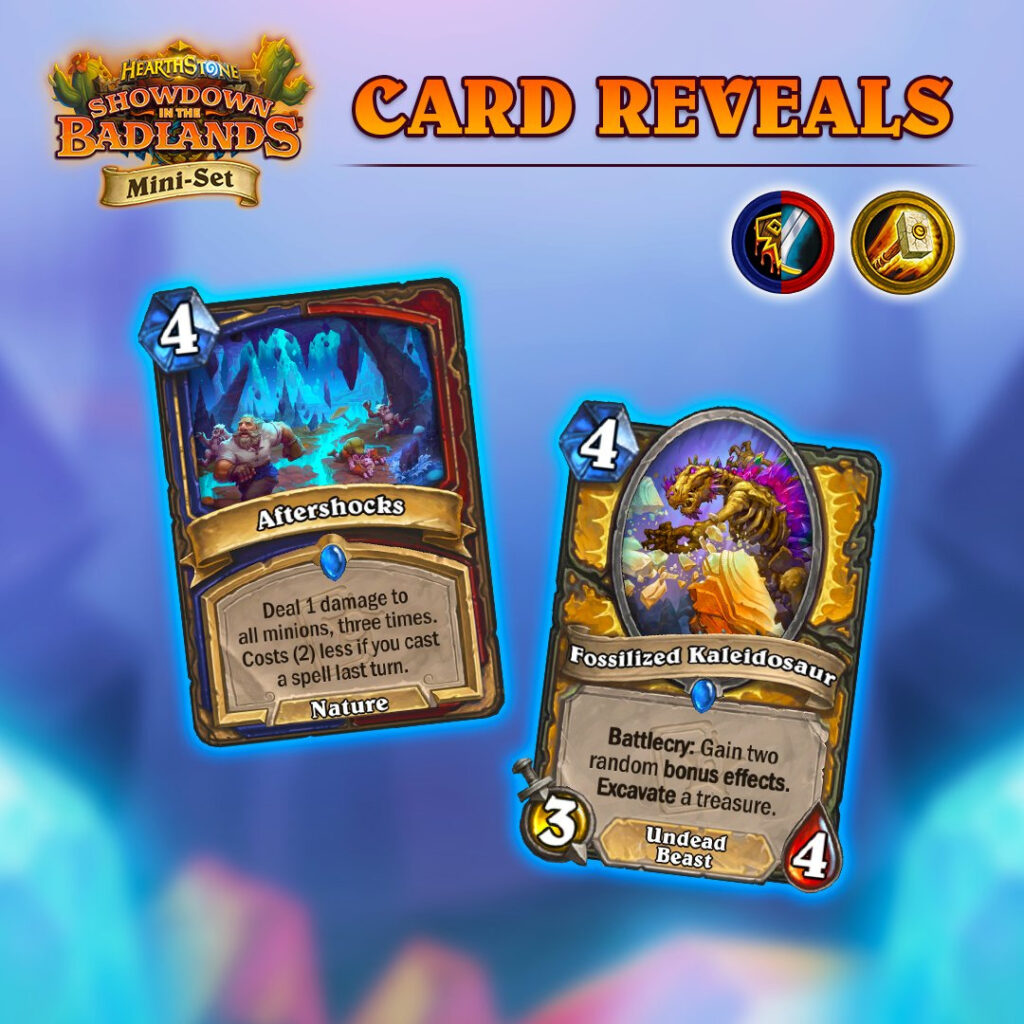 Aftershocks and Fossilized Kaleidosaur 