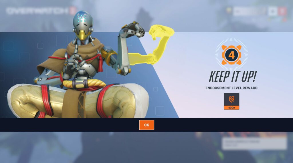 Gain bonus Overwatch 2 Battle Pass XP through endorsements 