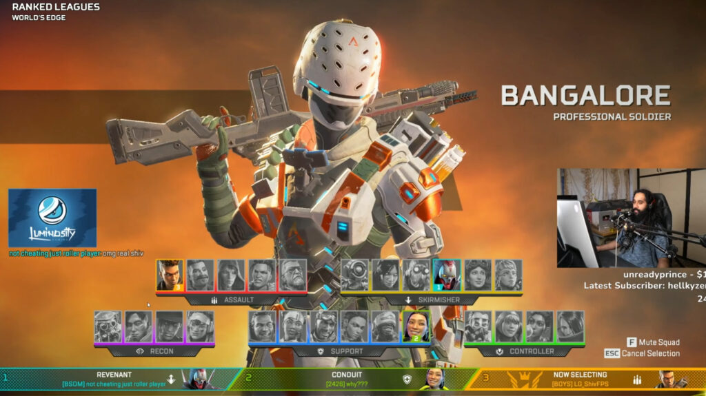 ShivFPS doing a livestream (Image via ShivFPS on Twitch)