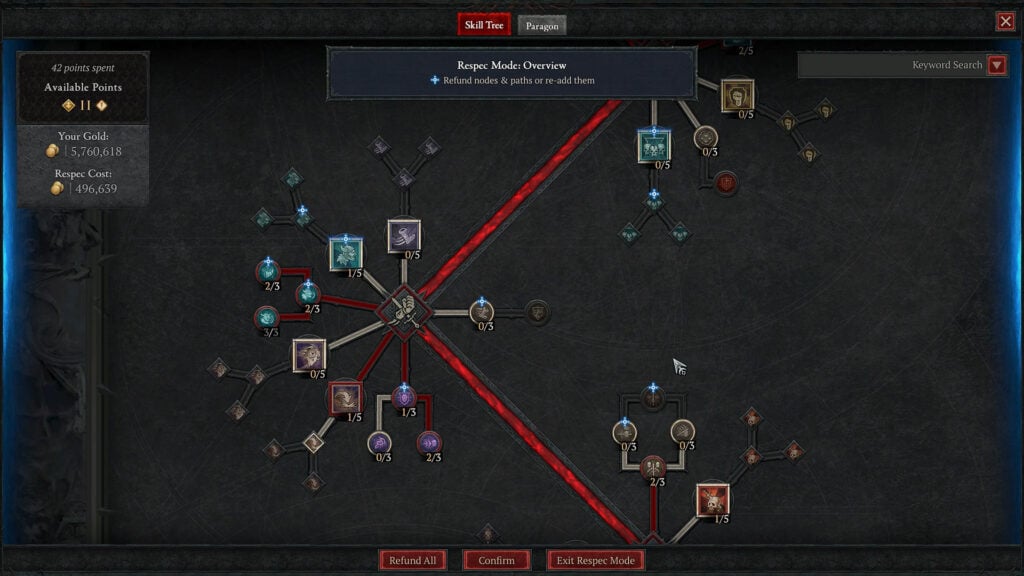 Skill tree improvements are part of the quality-of-life updates