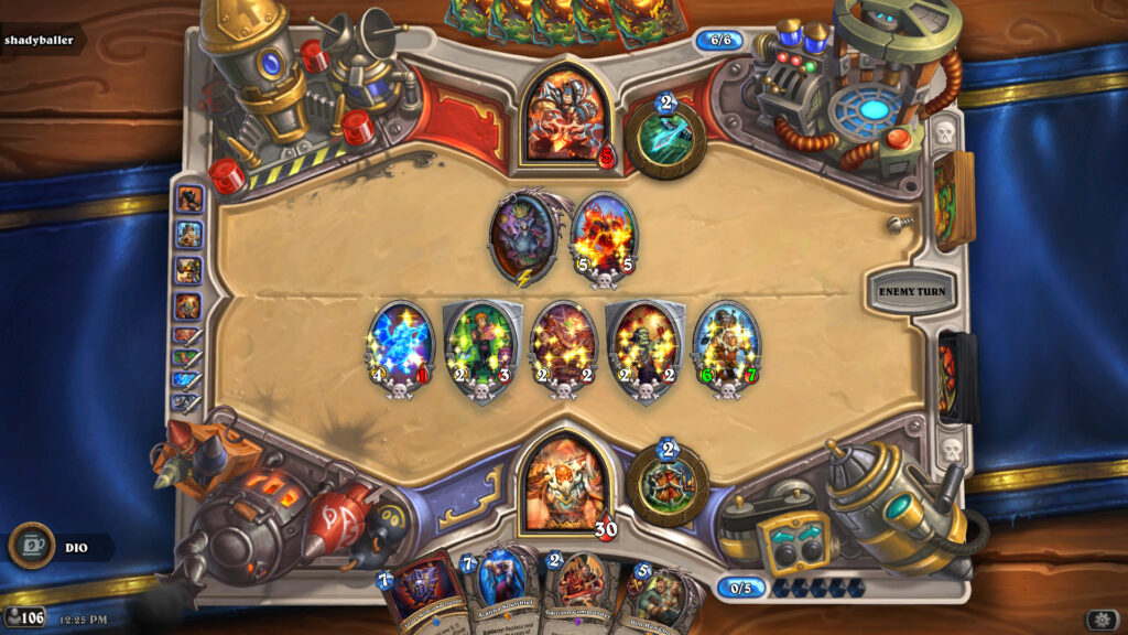 Shake, Deathrattle and Roll Tavern Brawl gameplay 