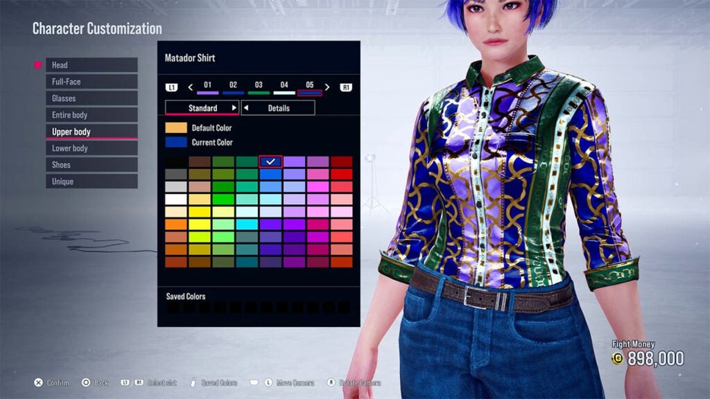 Tekken 8 character customization screenshot 