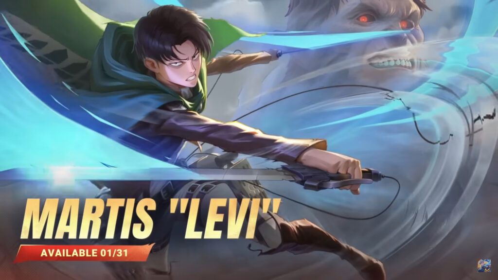 Martis "Levi" - Mobile Legends Attack on Titan