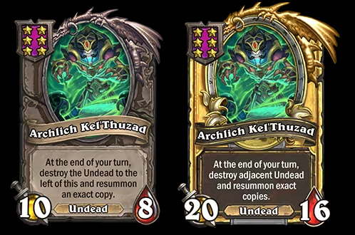 Archlich Kel’Thuzad in Hearthstone Battlegrounds 